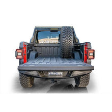 Load image into Gallery viewer, DV8 Offroad 2019+ Jeep Gladiator Universal Stand Up In-Bed Tire Carrier Chase Racks DV8 Offroad
