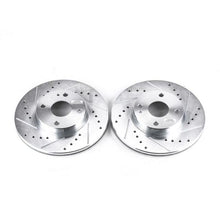 Load image into Gallery viewer, Power Stop 94-97 Mazda Miata Front Evolution Drilled &amp; Slotted Rotors - Pair Brake Rotors - Slot &amp; Drilled PowerStop   
