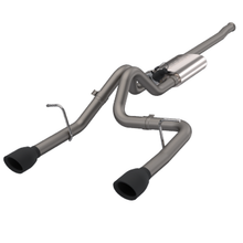 Load image into Gallery viewer, QTP 2018+ Jeep Wrangler JL 304SS Screamer Cat-Back Exhaust 4DR w/4in Black Tips Catback QTP
