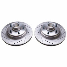 Load image into Gallery viewer, Power Stop 86-89 Buick Electra Front Evolution Drilled &amp; Slotted Rotors - Pair Brake Rotors - Slot &amp; Drilled PowerStop
