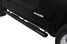 Load image into Gallery viewer, Lund 10-17 Dodge Ram 2500 Crew Cab 4in. Oval Straight Steel Nerf Bars - Black Nerf Bars LUND
