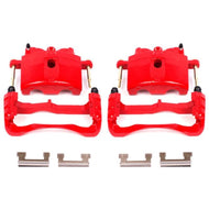 Power Stop 00-04 Cadillac DeVille Front Red Calipers w/Brackets - Pair Brake Calipers - Perf PowerStop   