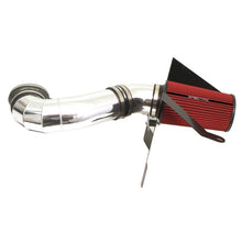 Load image into Gallery viewer, Spectre 05-09 Ford Mustang GT V8-4.6L F/I Air Intake Kit - Polished w/Red Filter Cold Air Intakes Spectre
