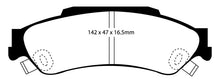 Load image into Gallery viewer, EBC 98-05 Chevrolet Blazer 4.3 2WD Greenstuff Rear Brake Pads Brake Pads - Performance EBC   
