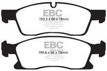 Load image into Gallery viewer, EBC 11+ Dodge Durango 3.6 Yellowstuff Front Brake Pads Brake Pads - Performance EBC   
