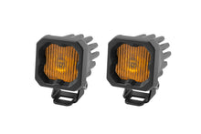Load image into Gallery viewer, Diode Dynamics Stage Series C1 LED Pod - Yellow SAE Fog Standard ABL (Pair) Light Accessories and Wiring Diode Dynamics   
