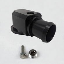 Load image into Gallery viewer, Granatelli 18-19 Jeep Trackhawk Billet Thermostat Housing- Black Powdercoat Thermostats Granatelli Motor Sports
