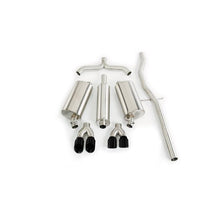 Load image into Gallery viewer, Corsa 98-03 Cadillac Seville 4.6L 2.5in Cat-Back Dual Rear w Twin 35in Black Pro-Series Tips Catback CORSA Performance
