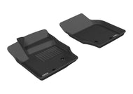 3D MAXpider 2003-2014 Volvo XC90 Kagu 1st Row Floormat - Black Floor Mats - Rubber 3D MAXpider   