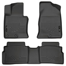Load image into Gallery viewer, Husky Liners 11-12 Hyundai Sonata WeatherBeater Combo Black Floor Liners Floor Mats - Rubber Husky Liners
