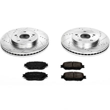Load image into Gallery viewer, Power Stop 2002 Toyota Camry Front Z23 Evolution Sport Brake Kit Brake Kits - Performance D&amp;S PowerStop   
