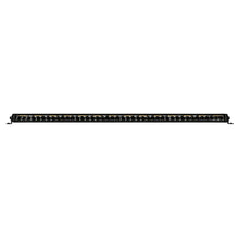 Load image into Gallery viewer, Go Rhino Xplor Blackout Combo Series Sgl Row LED Light Bar w/Amber (Side/Track Mount) 39.5in. - Blk Light Bars &amp; Cubes Go Rhino   
