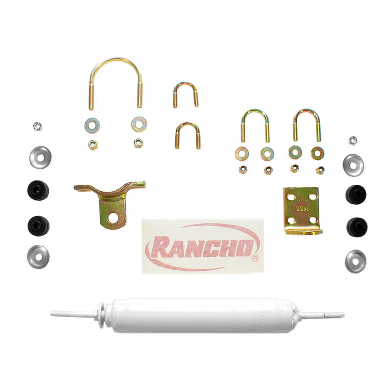 Rancho 59-66 Jeep CJ3 Front Steering Stabilizer Kit Steering Stabilizer Rancho