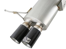 Load image into Gallery viewer, aFe MACHForce XP Exhaust Cat-Back 2.5in Dia Carbon Fiber Tips SS-304 07-13 BMW M3 (E92/93) V8 4.0L Catback aFe
