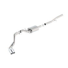Load image into Gallery viewer, Borla 14 Silv/Sierra 1500 EC Std/CC Short 143.5in WB ATAK Dual Rolled Side Exit Cat-Back Exhaust Catback Borla
