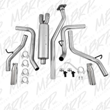 Load image into Gallery viewer, MBRP 2003-2007 Chev/GMC 1500 Classic 4.8/5.3L EC/CC-SB Cat Back Dual Split Side Catback MBRP
