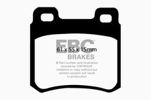 Load image into Gallery viewer, EBC 94-95 Mercedes-Benz C220 (W202) 2.2 Ultimax2 Rear Brake Pads Brake Pads - OE EBC   
