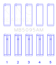 Load image into Gallery viewer, King Toyota 1E/2E (1.3L) (Size STD) Performance Main Bearing Set Bearings King Engine Bearings
