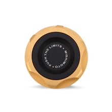 Load image into Gallery viewer, Mishimoto Subaru Oil FIller Cap - Gold Oil Caps Mishimoto
