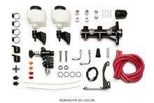 Load image into Gallery viewer, Wilwood Tandem Remote M/C Kit w L/H Brkt &amp; Prop Valve - 1 1/8in Bore Black Brake Master Cylinder Wilwood

