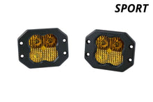 Load image into Gallery viewer, Diode Dynamics SS3 Sport ABL - Yellow Combo Flush (Pair) Light Accessories and Wiring Diode Dynamics   
