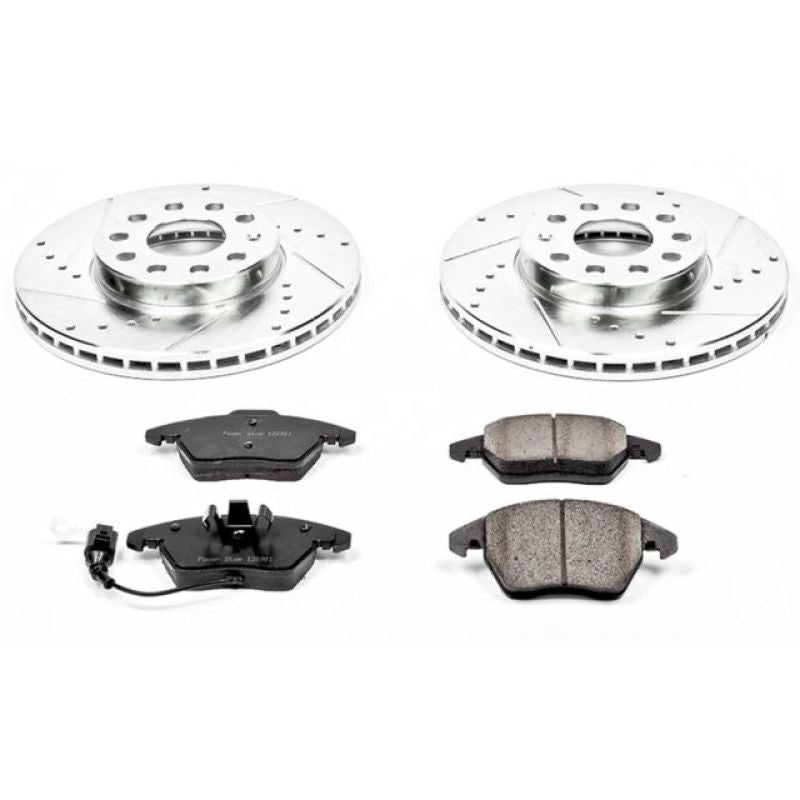 Power Stop 10-12 Audi A3 Front Z23 Evolution Sport Brake Kit Brake Kits - Performance D&S PowerStop   