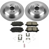 Power Stop 14-16 Acura MDX Rear Autospecialty Brake Kit Brake Kits - OE PowerStop   
