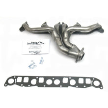 Load image into Gallery viewer, JBA 91-99 Jeep 4.0L 1-1/2in Primary Raw 409SS Cat4Ward Header Headers &amp; Manifolds JBA
