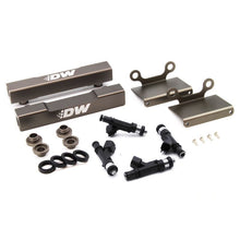 Load image into Gallery viewer, DeatschWerks 04-06 Subaru STI/LGT Side Feed to Top Feed Fuel Rail Conv Kit w/ 1000cc Injectors Fuel Rails DeatschWerks
