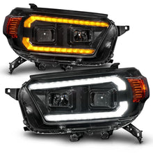 Load image into Gallery viewer, ANZO 10-13 Toyota 4Runner Projector Headlights - Black Headlights ANZO
