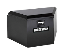 Load image into Gallery viewer, Tradesman Steel Trailer Tongue Storage Box (21in.) - Black Truck Boxes &amp; Storage Tradesman
