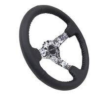 Load image into Gallery viewer, NRG Reinforced Steering Wheel (350mm / 3in. Deep) Blk Leather w/Hydrodipped Digi-Camo Spokes Steering Wheels NRG
