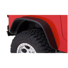 Load image into Gallery viewer, Bushwacker 87-95 Jeep Wrangler Flat Style Flares 2pc Excludes Renegade - Black Fender Flares Bushwacker
