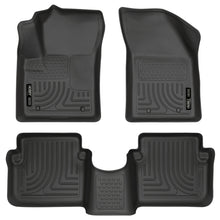 Load image into Gallery viewer, Husky Liners 11-12 Dodge Avenger/Chrysler 200 WeatherBeater Combo Black Floor Liners Floor Mats - Rubber Husky Liners

