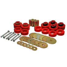 Load image into Gallery viewer, Energy Suspension Fd Rear Subframe Bush Set - Red Bushing Kits Energy Suspension
