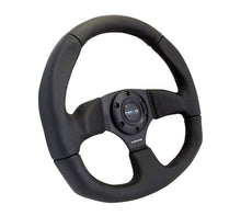 Load image into Gallery viewer, NRG Reinforced Steering Wheel (320mm Horizontal / 330mm Vertical) Leather w/Black Stitching Steering Wheels NRG
