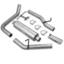 Load image into Gallery viewer, MBRP 08-12 Ford F-250/F-350 5.4L V8/6.8L V10/6.2L V8 CC-SB/EC-LB 3in Cat Back Single Side Exit Alum Catback MBRP
