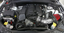 Load image into Gallery viewer, Spectre 12-18 Jeep Grand Cherokee V8-6.4L F/I Air Intake Kit - Polished w/Red Filter Cold Air Intakes Spectre
