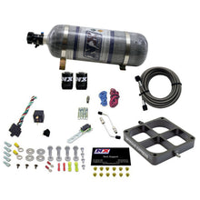 Load image into Gallery viewer, Nitrous Express Single Entry Crossbar 8500 Based Throttle Body Nitrous Kit w/12lb Composite Bottle Nitrous Systems Nitrous Express
