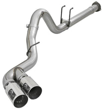 Load image into Gallery viewer, aFe Power 15-16 Ford F250/F350 6.7L Diesel Rebel XD 4in 409 SS DPF-Back Exhaust System - Pol Tips DPF Back aFe
