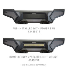 Load image into Gallery viewer, Go Rhino 16-21 Toyota Tacoma Element Front Bumper with Fixed Light Bar Mount Textured Black Bumpers - Steel Go Rhino
