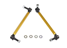 Load image into Gallery viewer, Whiteline 05+ Mustang Coupe 8cyl (Inc Shelby GT/ GT500) Front Swaybar Link Kit H/Duty Adj Steel Ball Sway Bar Endlinks Whiteline
