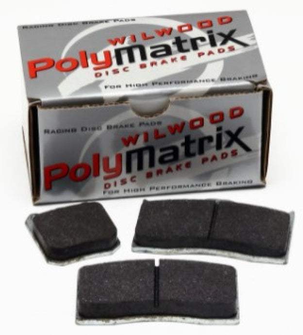 Wilwood PolyMatrix Pad Set - 6617 E W6A /W4A AERO 4/6 (.670in Thk) Brake Pads - Performance Wilwood