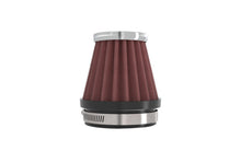 Load image into Gallery viewer, K&amp;N Universal Chrome Filter 2.125 in Flange ID / 3in Base OD / 2in Top OD / 2.75in Height Air Filters - Universal Fit K&amp;N Engineering   
