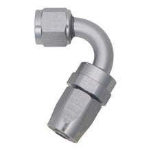 Load image into Gallery viewer, DeatschWerks 8AN Female Swivel 120-Degree Hose End CPE - Anodized Titanium Fittings DeatschWerks
