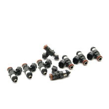 Load image into Gallery viewer, DeatschWerks Bosch EV14 Universal 40mm/14mm 220lb/hr Injectors (Set of 8) Fuel Injector Sets - 8Cyl DeatschWerks   
