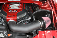 Load image into Gallery viewer, JLT 11-14 Ford Mustang GT Series 2 Black Textured Cold Air Intake Kit w/Red Filter - Tune Req Cold Air Intakes JLT
