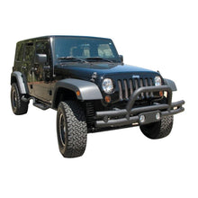 Load image into Gallery viewer, Rampage 2007-2018 Jeep Wrangler(JK) Double Tube Bumper Front - Black Bumpers - Steel Rampage
