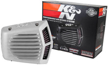 Load image into Gallery viewer, K&amp;N Street Metal Intake System 08-16 Harley Davidson Shaker Silver H/D Touring Models Misc Powersports K&amp;N Engineering   
