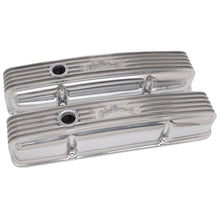 Load image into Gallery viewer, Edelbrock Valve Cover Classic Series Chevrolet 1959-1986 262-400 CI V8 Polshed Valve Covers Edelbrock
